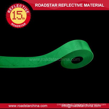 PVC fluorescent reflective strip for suspenders